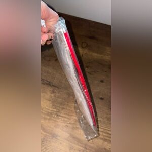 Red and White Thigh Highs Set